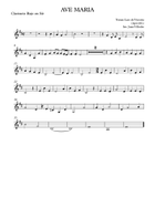 Ave María Concert Band scores gallery preview page 5