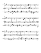 O Come, All Ye Faithful - A. Sax., Viola and Guitar. With Parts. Small Ensemble scores gallery preview page 3
