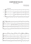 Emperor Waltz for String Quartet
