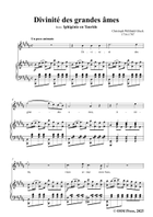 C. W. Gluck-Divinité des grandes âmes,in B Major Piano, Vocal scores gallery preview page 3
