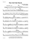 The Clef Club March (arr. Luci Disano) - Bassoon 1