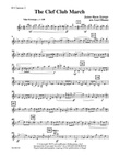 The Clef Club March (arr. Luci Disano) - Clarinet 2