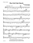 The Clef Club March (arr. Luci Disano) - Bass Clarinet