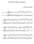 God Rest Ye Merry, Gentlemen - S. Sax. Duet.