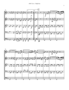 The Little English Girl (L'Inglesina) March for Brass Quintet Brass Quintet scores gallery preview page 3