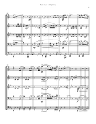 The Little English Girl (L'Inglesina) March for Brass Quintet Brass Quintet scores gallery preview page 5