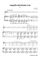 Liszt-Angiolin dal biondo crin,S.269,in F Major Piano, Vocal scores gallery preview page 3