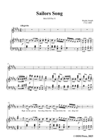 J. Haydn-Sailors Song,Hob.XXVIa:31,in B Major Piano, Vocal scores gallery preview page 3