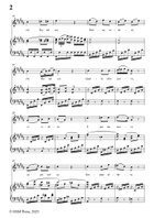 W. A. Mozart-Voi che sapete,in B Major Piano, Vocal scores gallery preview page 4
