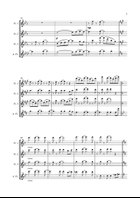 Jump Flute Quartet scores gallery preview page 5