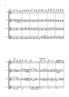 Toyland for 4 flutes Flute Quartet scores gallery preview page 3