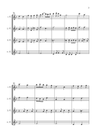 Toyland for 4 flutes Flute Quartet scores gallery preview page 4