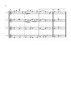 Toyland for 4 flutes Flute Quartet scores gallery preview page 5