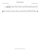 Coventry Carol Small Ensemble scores gallery preview page 3