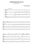Emperor Waltz for Flute Quartet