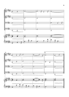 O Holy Night - Brass Quartet and Piano - Easy Intermediate - E major (Score & Parts) Brass Quartet scores gallery preview page 5