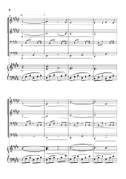 O Holy Night - Brass Quartet and Piano - Easy Intermediate - E major (Score & Parts) Brass Quartet scores gallery preview page 6