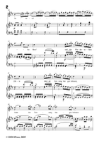 W. A. Mozart-O wie ängstlich,in D Major Piano, Vocal scores gallery preview page 4