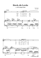 O. Nicolai-Horch,die Lerche,in C Major Piano, Vocal scores gallery preview page 3
