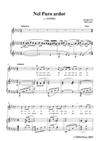 J. Peri-Nel Puro ardor,from Euridice,in G flat Major Piano, Vocal scores gallery preview page 3