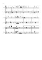 Toyland for 2 flutes Flute Duet scores gallery preview page 3