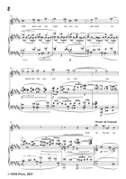 Schoenberg-Nie ward ich,in B Major Piano, Vocal scores gallery preview page 4
