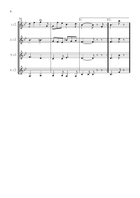 Toyland for 4 clarinets Clarinet Quartet scores gallery preview page 5