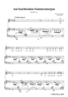 R. Schumann-Am leuchtenden Sommermorgen,in G flat Major Piano, Vocal scores gallery preview page 3