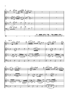 Whence Comes this Rush of Wings, for Woodwind Quartet (with optional percussion) Woodwind Quartet scores gallery preview page 4