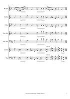 Quietly Winning Brass Quartet scores gallery preview page 5