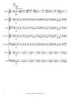 Quietly Winning Brass Quartet scores gallery preview page 6