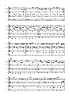 Calm Down String Quartet scores gallery preview page 3