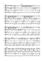 Calm Down String Quartet scores gallery preview page 5