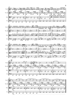 Calm Down String Quartet scores gallery preview page 6
