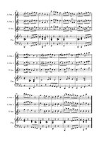 Deck the Halls - Saxophone Trio with Piano accompaniment Woodwind Trio scores gallery preview page 4