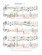The Pink Panther Easy Piano scores gallery preview page 3
