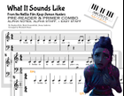 What It Sounds Like Easy Piano scores gallery preview page 3