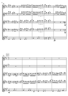 Kokomo Saxophone Quartet scores gallery preview page 6