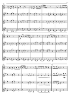 Shivers Saxophone Quartet scores gallery preview page 5
