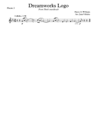 Dreamworks Animation Logo Concert Band scores gallery preview page 4