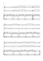 O Holy Night – Flute & Cello Duet with Piano (C major, with Chord Symbols) Flute scores gallery preview page 4