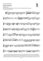 Lose Control Clarinet Duet scores gallery preview page 3