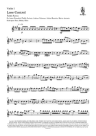 Lose Control String Quartet scores gallery preview page 5