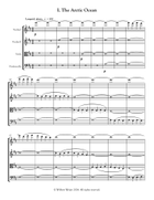 The Oceans: String Quartet #4 String Quartet scores gallery preview page 5