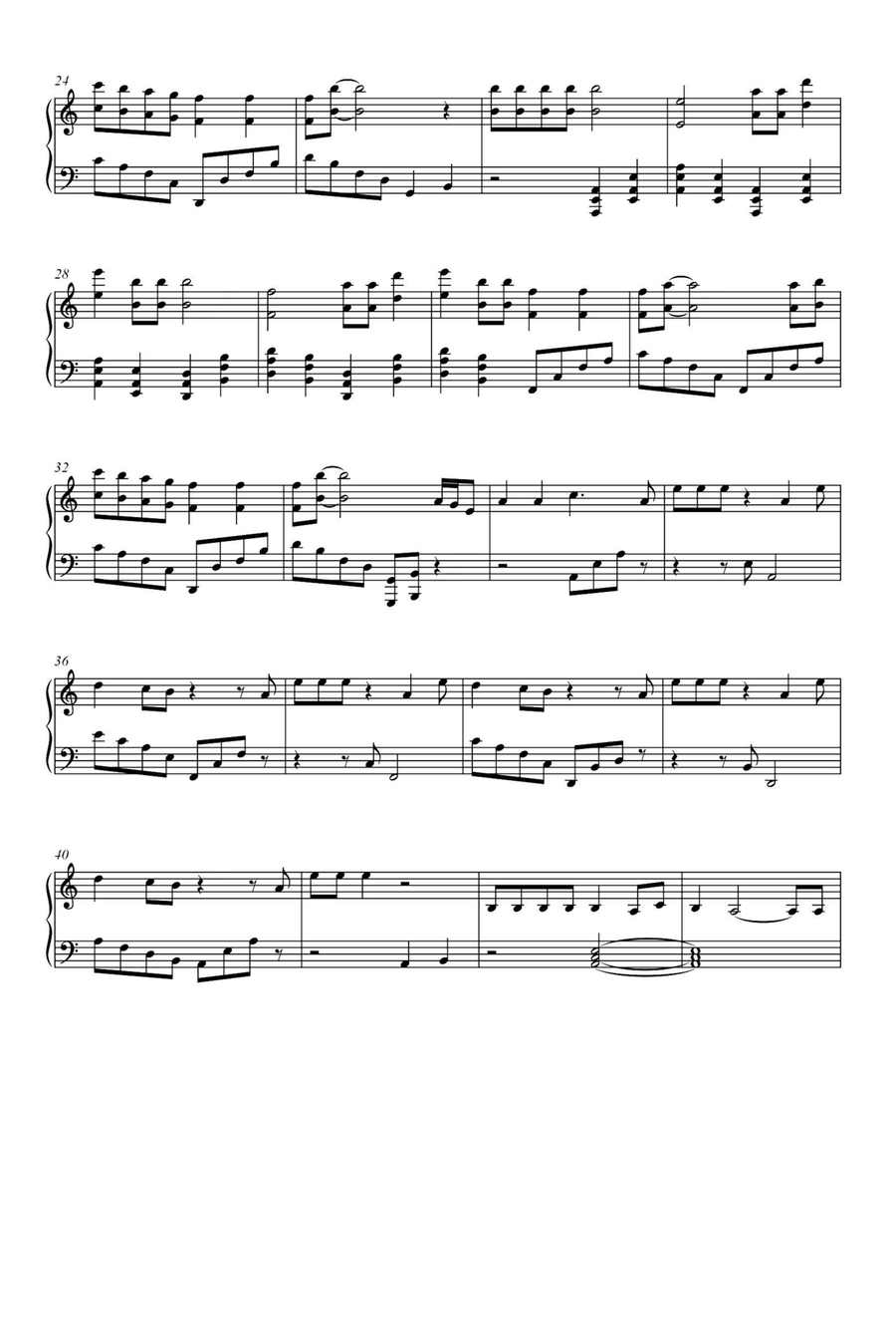 Puppet Piano Solo scores gallery preview page 2