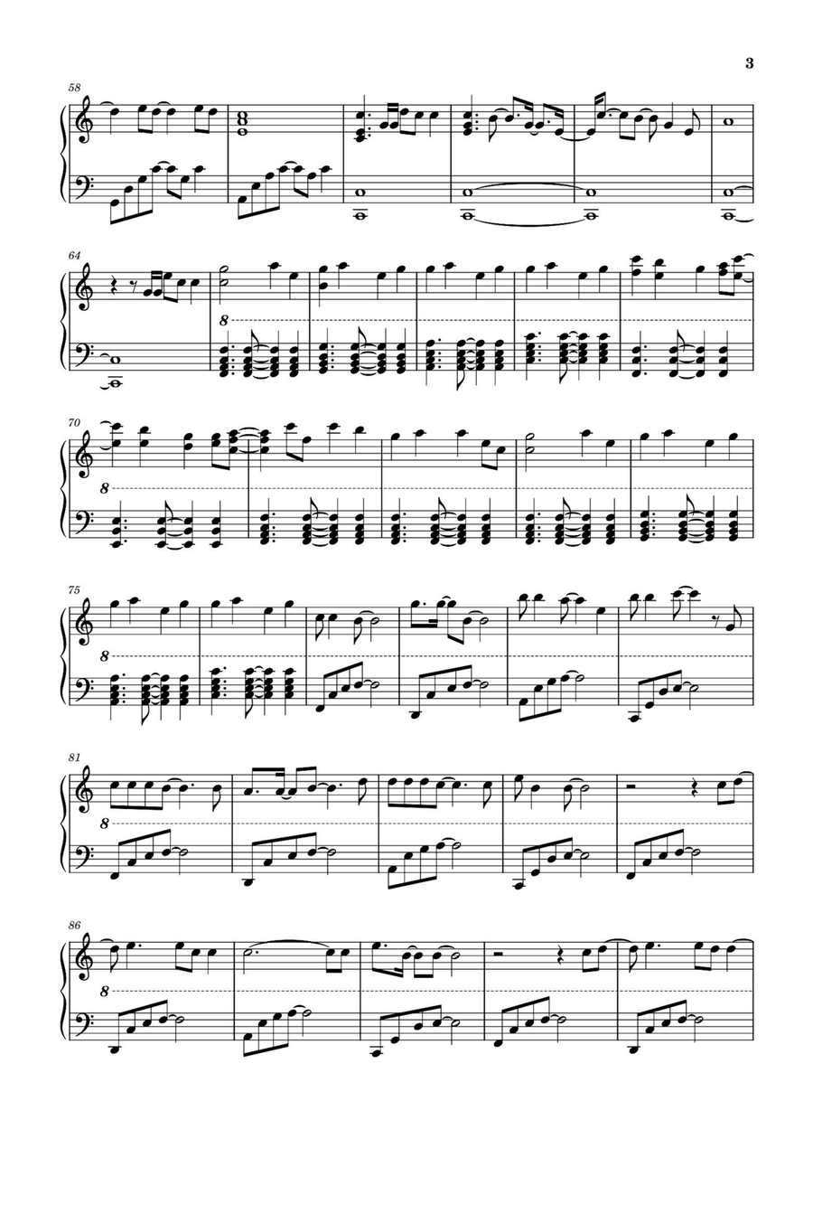 Will You Still Take Me Then Piano Solo scores gallery preview page 3