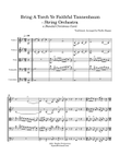 Bring a Torch Ye Faithful Tannenbaum - String Orchestra mini preview