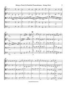 Bring a Torch Ye Faithful Tannenbaum - String Orchestra String Orchestra scores gallery preview page 3