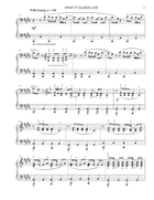 What It Sounds Like Piano Solo scores gallery preview page 3