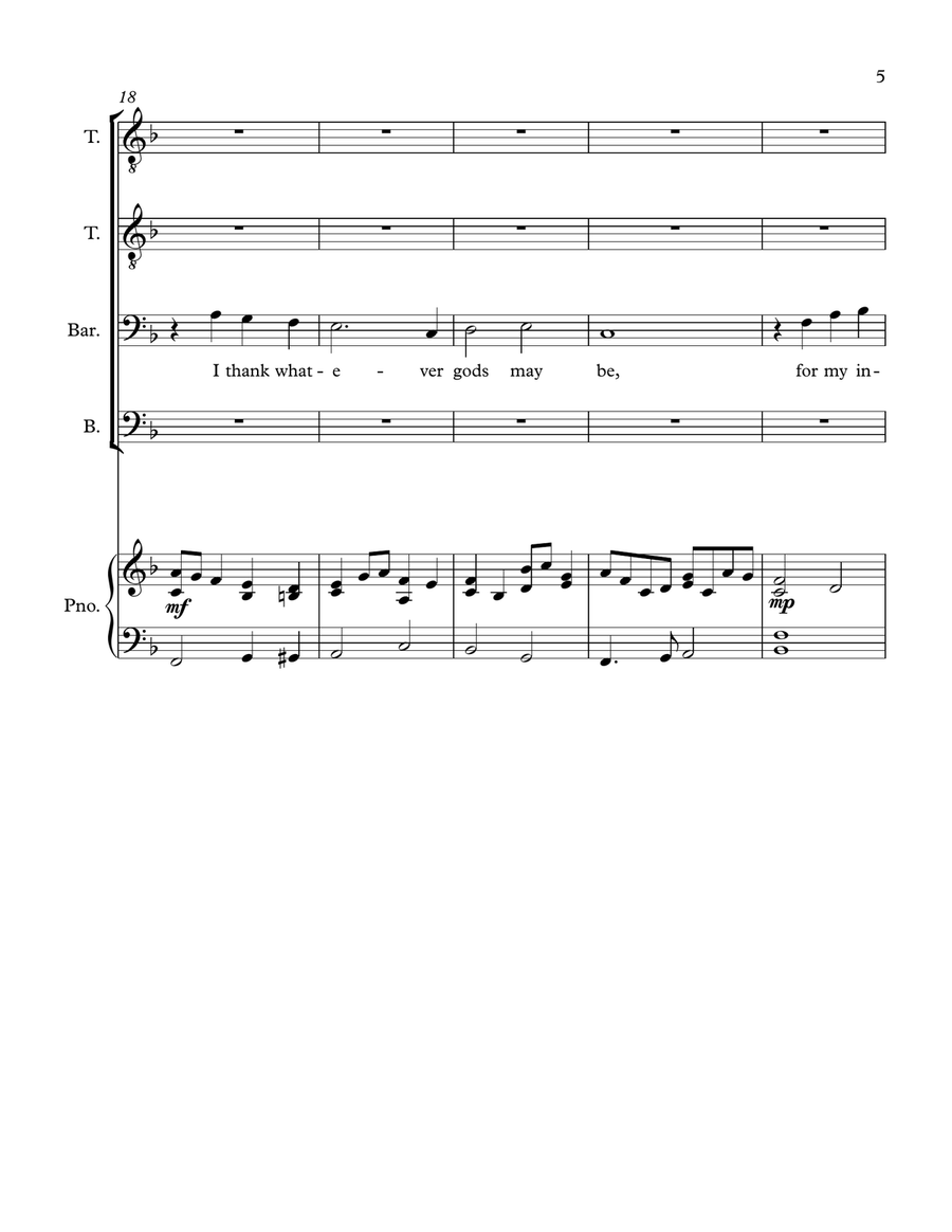 Invictus TTBB scores gallery preview page 5